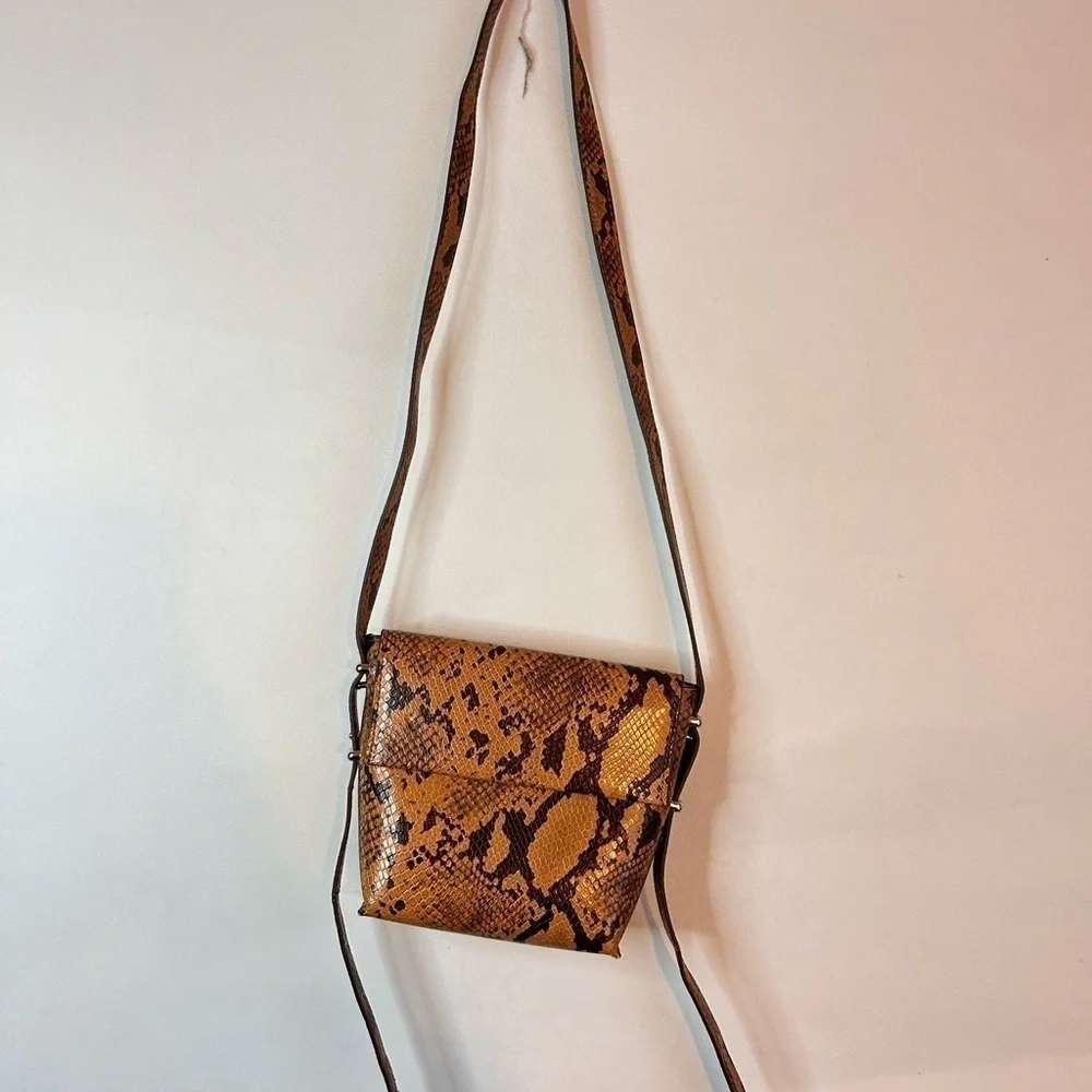 Urban Outfitters Crossbody Faux Snakeskin  Purse Shoulder Bag